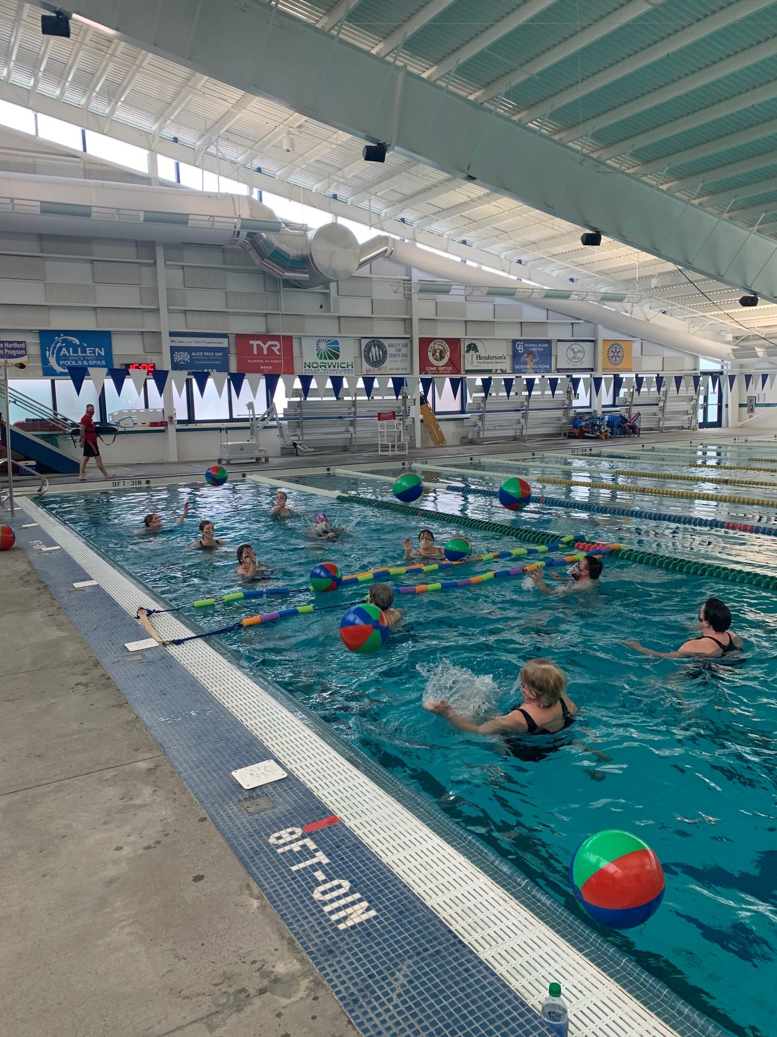 Pool Deck Mat for Water Fitness Instructors