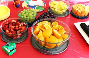 fruit in bowls