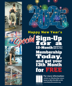 January 2025 Membership Special at Upper Valley Aquatic Center